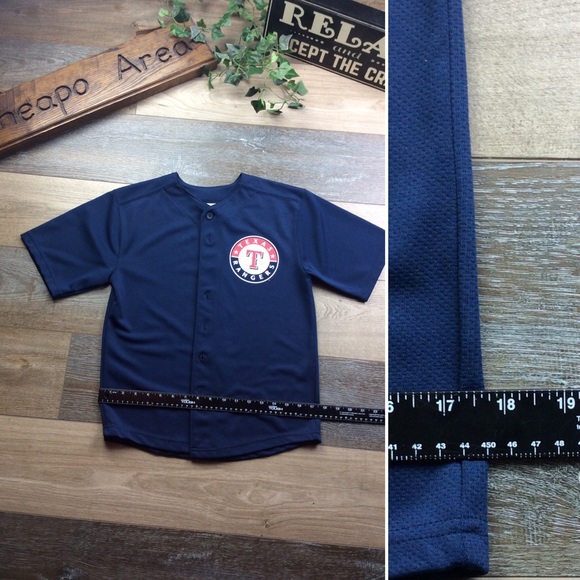 Short Sleeve YOUTH Texas Rangers Jersey Darvish - Picture 3 of 7